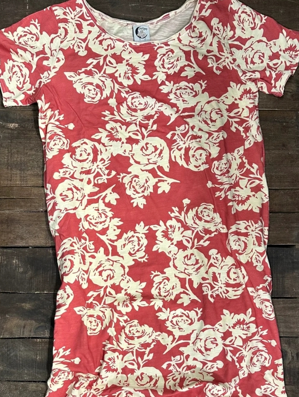✨PRICE DROP✨💎NEW Jaded Gypsy Weekend Wanderer Dress W/ POCKETS! - Bed Of Rose - Picture 2 of 2